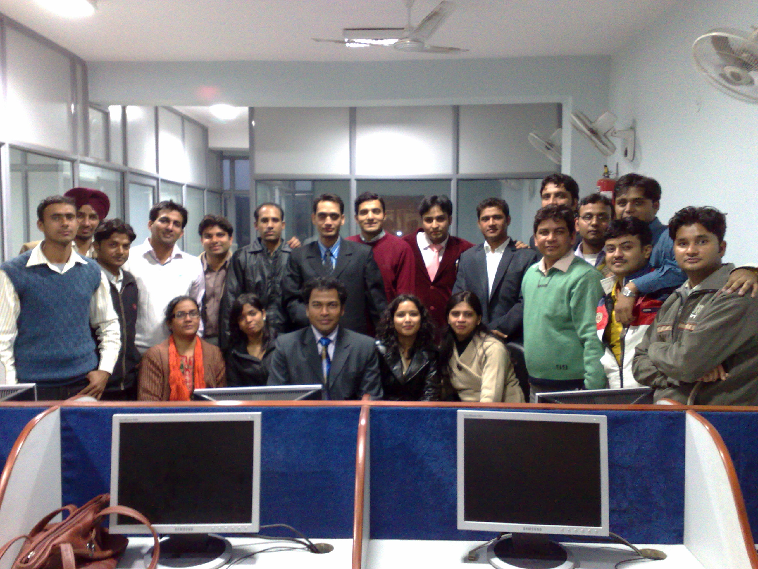Techeye Software Services team at our Noida office